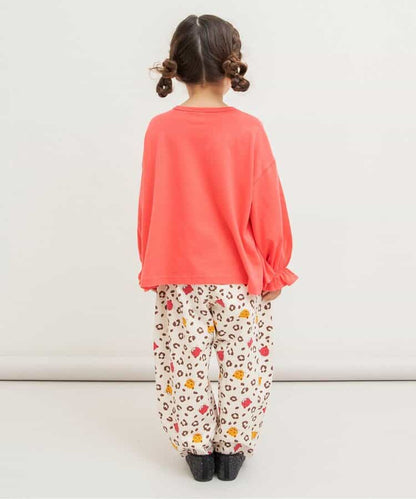 日本童裝 BREEZE 荷葉邊長袖上衣 80-140cm 女童款 秋季 TOPS