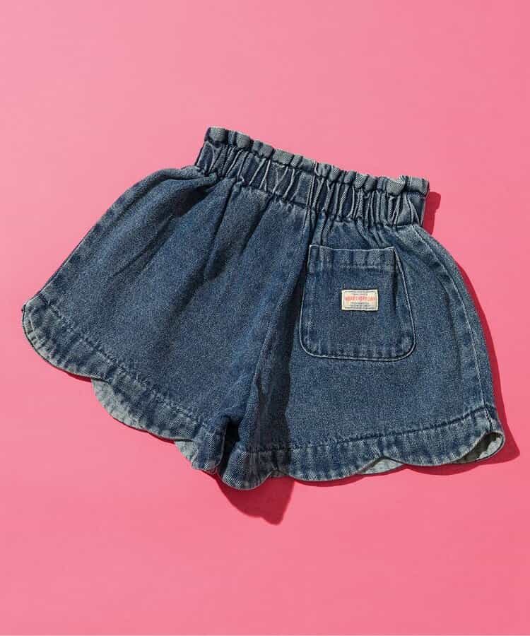 日本童裝 BREEZE 荷葉邊短褲 80-140cm 女童款 秋季  PANTS 聖誕紅/新年紅
