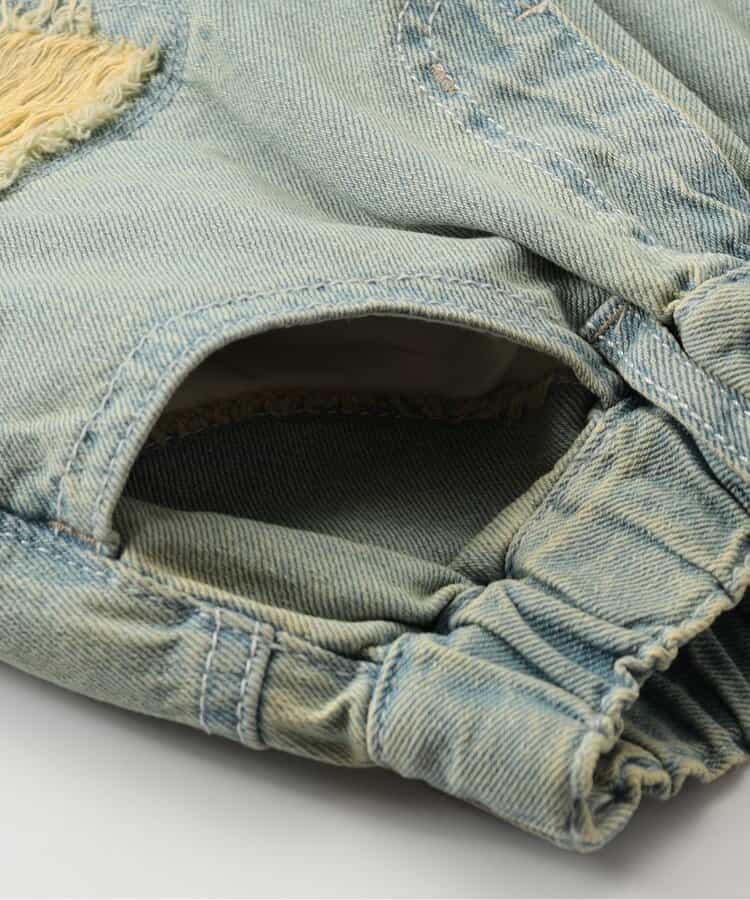 日本童裝 BREEZE 做舊牛仔褲 90-140cm 男童款/女童款 秋季 PANTS