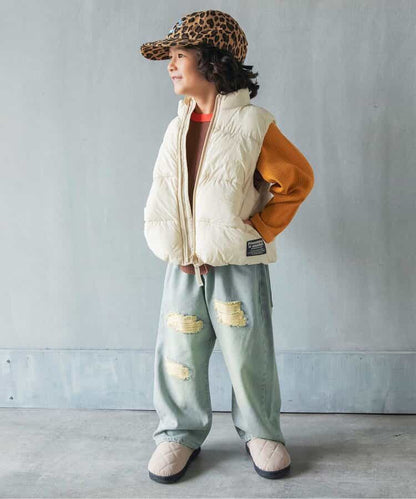 日本童裝 BREEZE 做舊牛仔褲 90-140cm 男童款/女童款 秋季 PANTS
