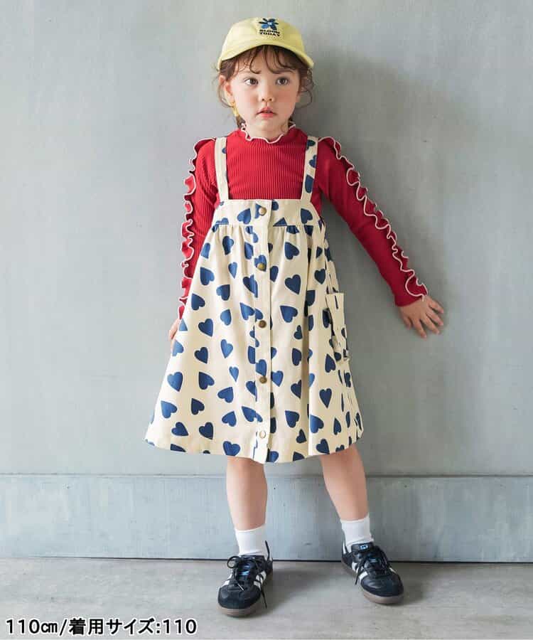 日本童裝 BREEZE 吊帶半身裙 80-130cm 女童款 初生嬰兒 秋季 DRESSES