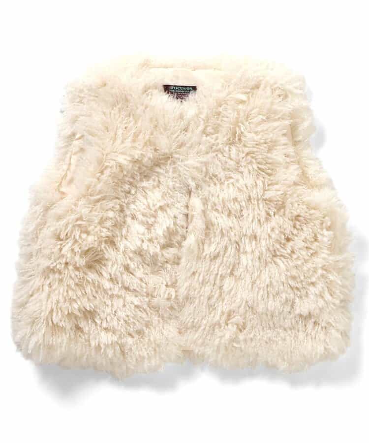 日本童裝 BREEZE 毛毛背心外套 80-130cm 女童款 秋季 OUTERWEAR