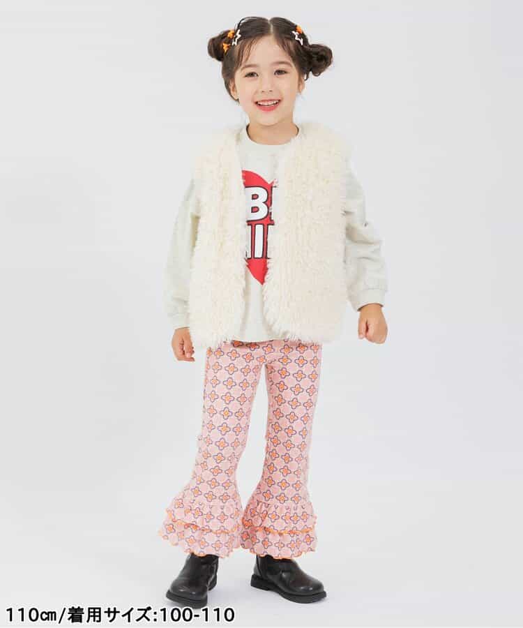 日本童裝 BREEZE 毛毛背心外套 80-130cm 女童款 秋季 OUTERWEAR