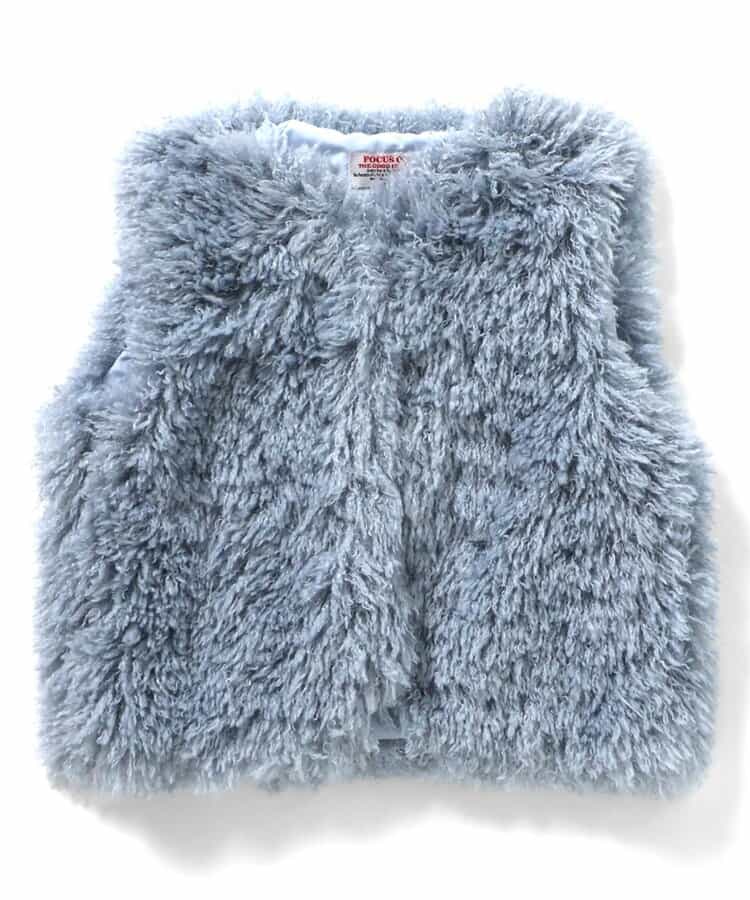 日本童裝 BREEZE 毛毛背心外套 80-130cm 女童款 秋季 OUTERWEAR
