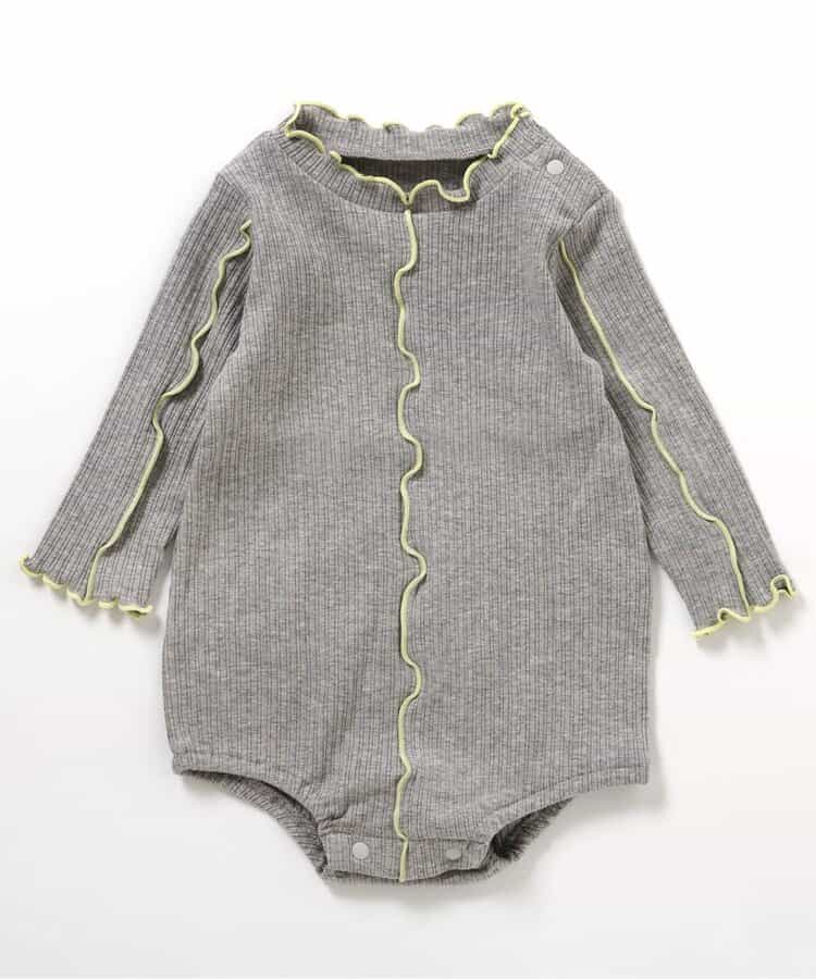 日本童裝 BREEZE 迷彩/豹紋兩件式連身裙 70-80cm 女童款 初生嬰兒 秋季 TOPS DRESSES