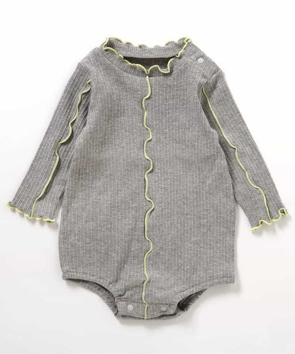 日本童裝 BREEZE 迷彩/豹紋兩件式連身裙 70-80cm 女童款 初生嬰兒 秋季 TOPS DRESSES