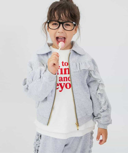 日本童裝 BREEZE 荷葉邊外套 80-140cm 女童款 秋季 OUTERWEAR