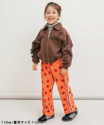 日本童裝 BREEZE 荷葉邊外套 80-140cm 女童款 秋季 OUTERWEAR