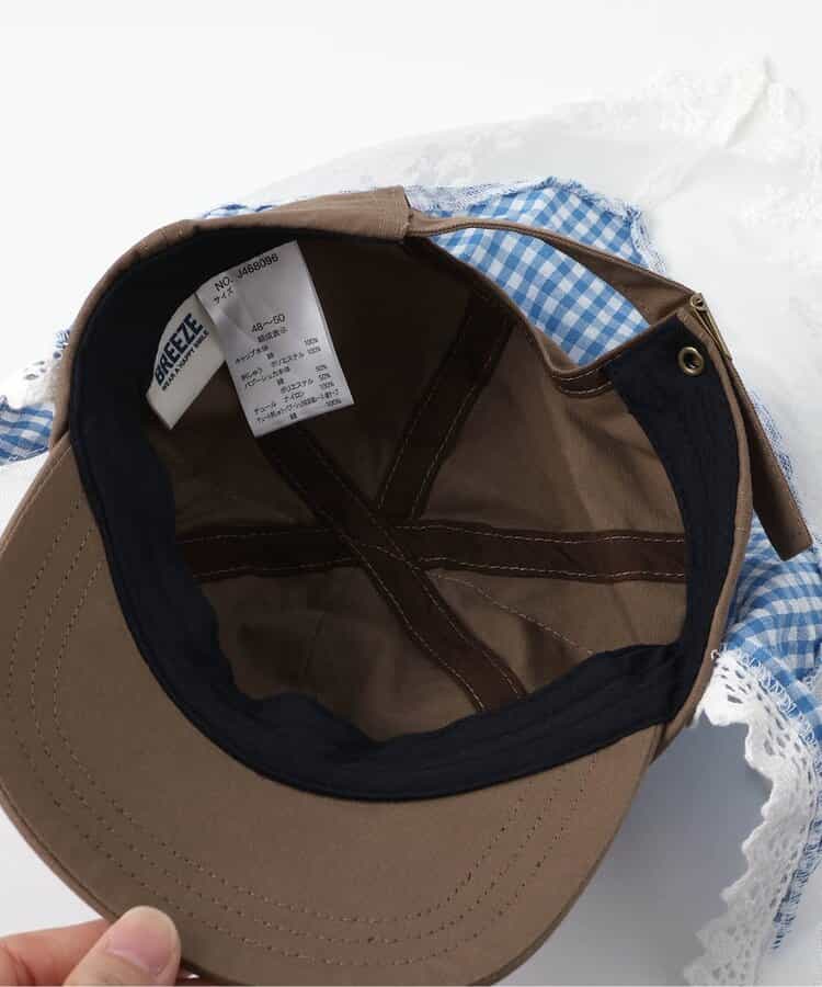 日本直送 BREEZE 頭巾Cap帽 48-58cm 帽系列