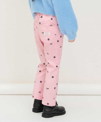 日本童裝 BREEZE 彈力喇叭褲 80-140cm 女童款 秋季 PANTS