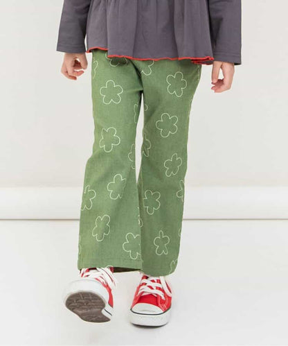 日本童裝 BREEZE 彈力喇叭褲 80-140cm 女童款 秋季 PANTS