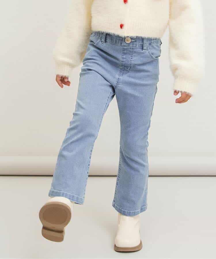日本童裝 BREEZE 彈力喇叭褲 80-140cm 女童款 秋季 PANTS