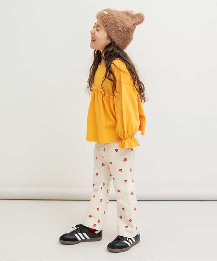 日本童裝 BREEZE 彈力喇叭褲 80-140cm 女童款 秋季 PANTS