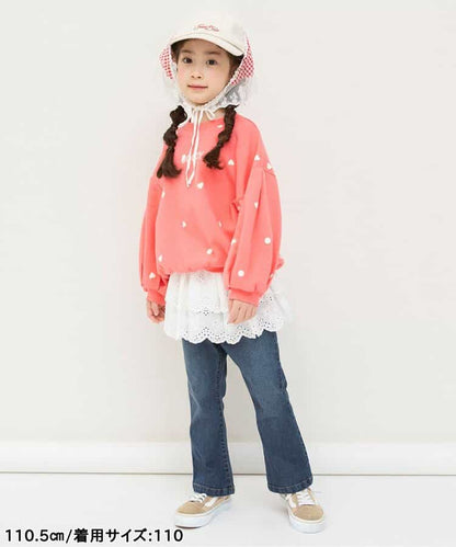 日本童裝 BREEZE 彈力喇叭褲 80-140cm 女童款 秋季 PANTS