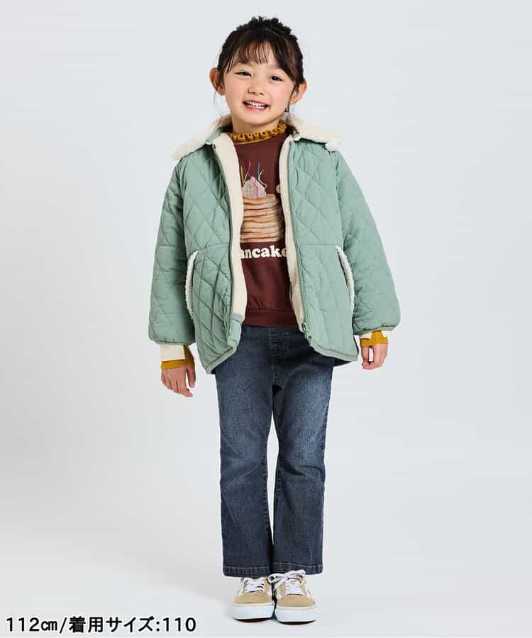 日本童裝 BREEZE 彈力喇叭褲 80-140cm 女童款 秋季 PANTS