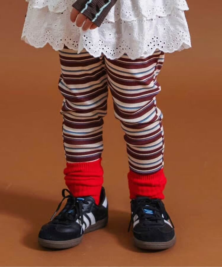 日本童裝 BREEZE 羅紋邊長褲 70-130cm 男童款/女童款 初生嬰兒 秋季 PANTS