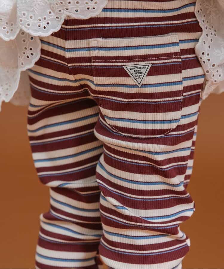 日本童裝 BREEZE 羅紋邊長褲 70-130cm 男童款/女童款 初生嬰兒 秋季 PANTS