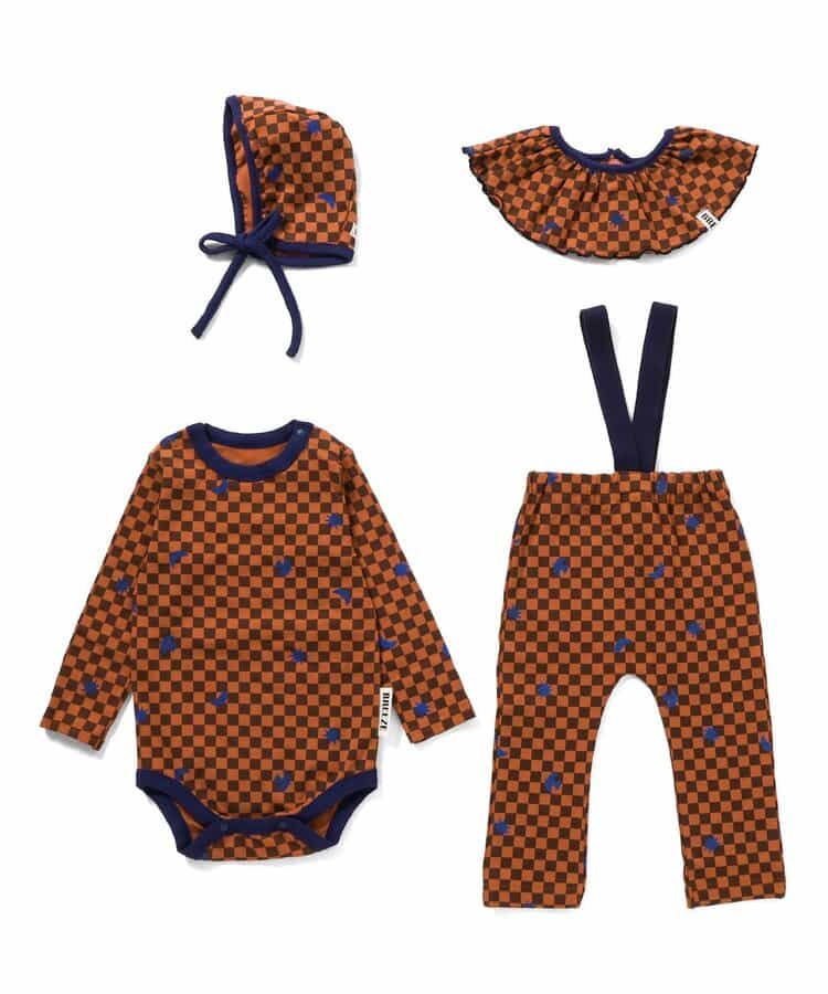 日本童裝 BREEZE 禮盒4件套裝 70-80cm 男童款/女童款 初生嬰兒 秋季 Jumpsuit