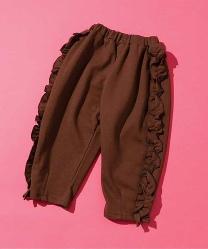 日本童裝 BREEZE 筒狀褲管運動長褲 80-140cm 女童款 秋季 PANTS