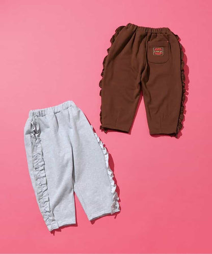 日本童裝 BREEZE 筒狀褲管運動長褲 80-140cm 女童款 秋季 PANTS