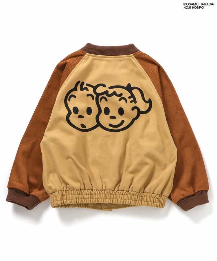 日本童裝 BREEZE x OSAMU GOODS 棒球外套 80-140cm 男童款/女童款 秋季 OUTERWEAR