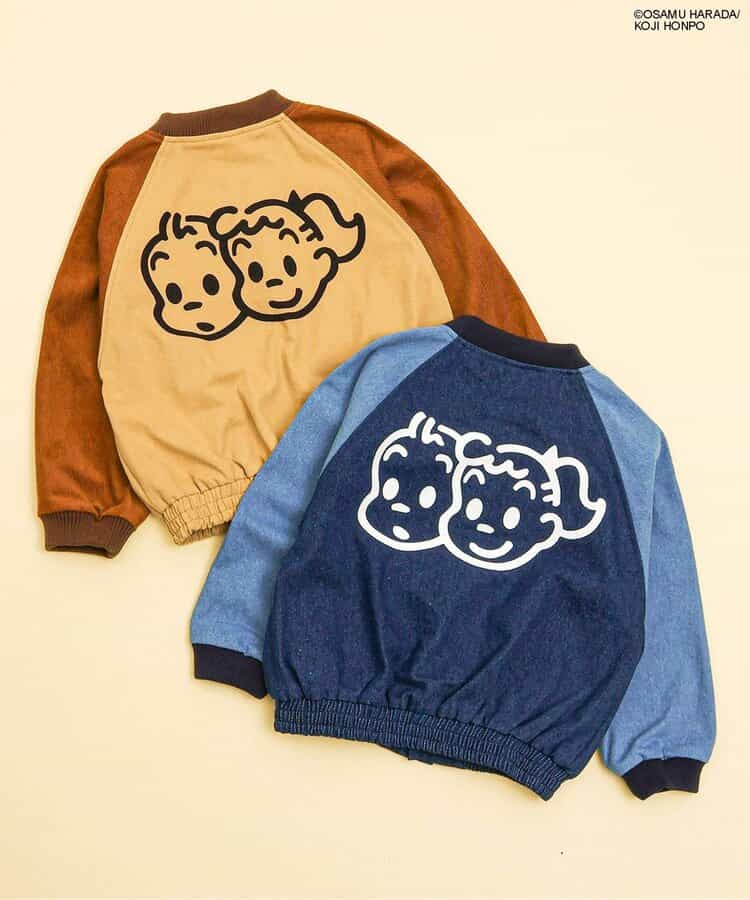 日本童裝 BREEZE x OSAMU GOODS 棒球外套 80-140cm 男童款/女童款 秋季 OUTERWEAR