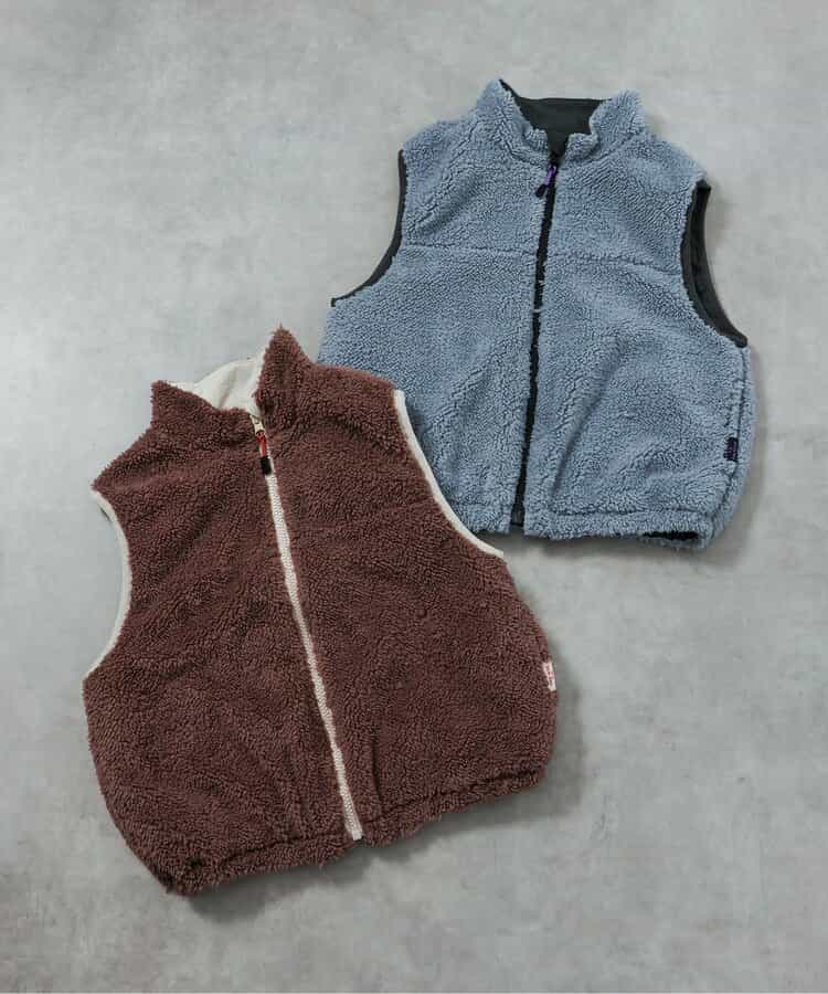 日本童裝 BREEZE 2Way 雙面抓絨背心外套 80-140cm 男童款/女童款 秋季 OUTERWEAR