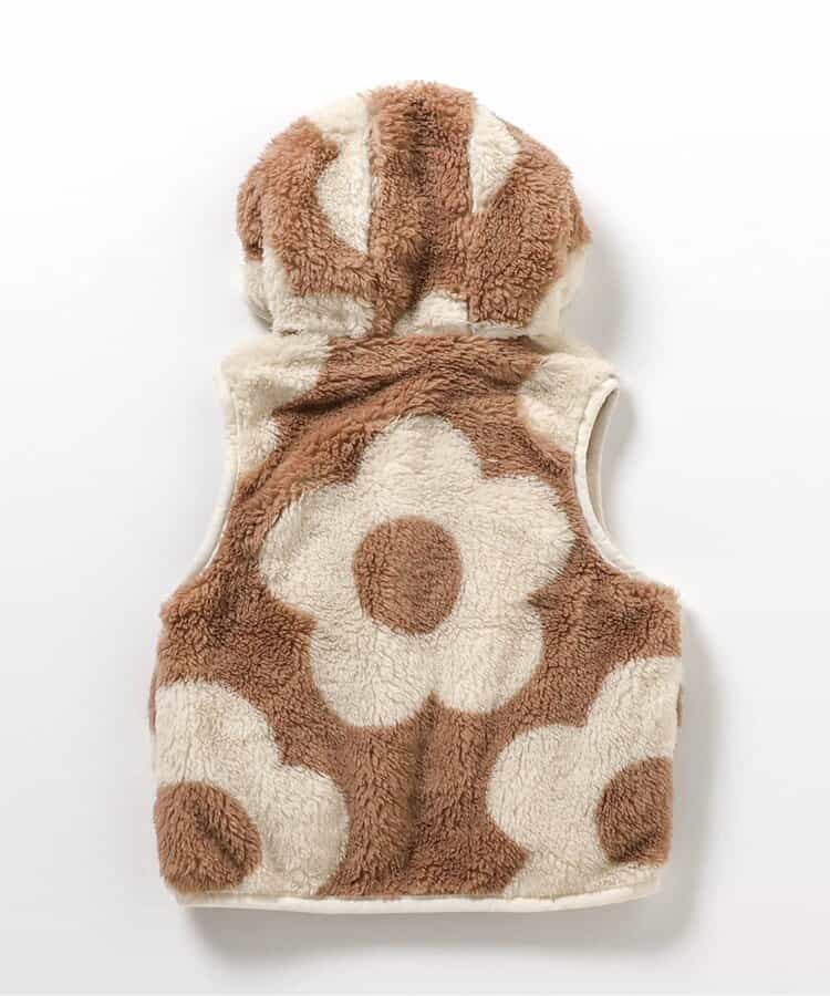 日本童裝 BREEZE 毛絨背心外套 80cm 男童款/女童款 初生嬰兒 秋季 OUTERWEAR