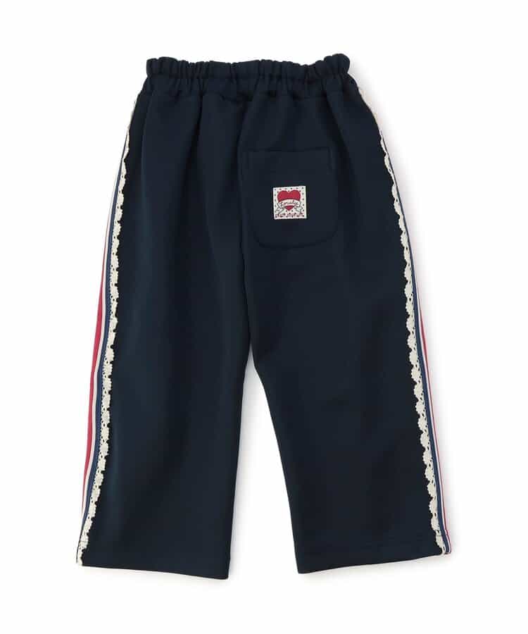 日本童裝 BREEZE 側邊荷葉邊長褲 80-140cm 女童款 秋季 PANTS