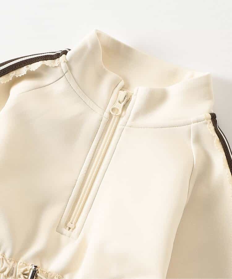 日本童裝 BREEZE 荷葉邊收腰連身裙 80-140cm 女童款 秋季 DRESSES