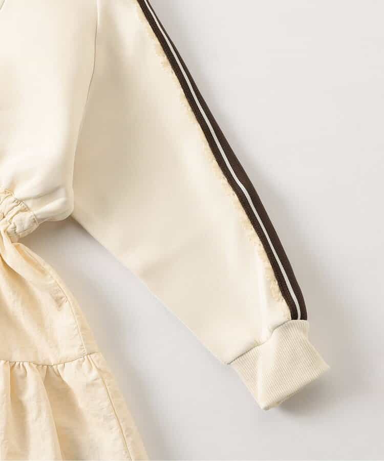 日本童裝 BREEZE 荷葉邊收腰連身裙 80-140cm 女童款 秋季 DRESSES