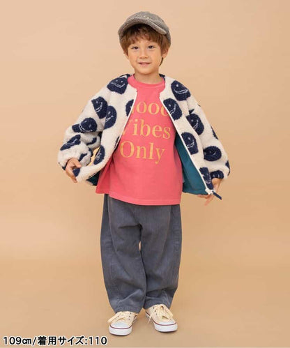 日本童裝 BREEZE 假兩件復古疊穿長袖上衣 80-140cm 男童款 秋季 TOPS