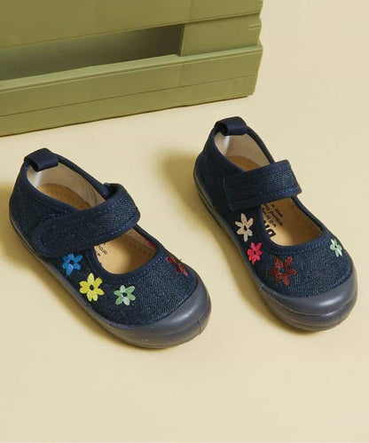 日本直送 BREEZE 刺繡單帶運動鞋 14-19cm 鞋系列 其他品牌