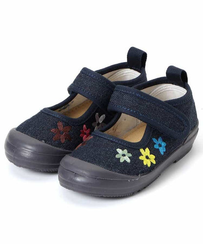 日本直送 BREEZE 刺繡單帶運動鞋 14-19cm 鞋系列 其他品牌