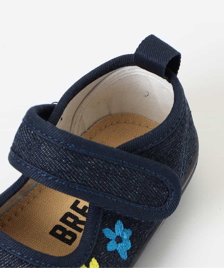 日本直送 BREEZE 刺繡單帶運動鞋 14-19cm 鞋系列 其他品牌