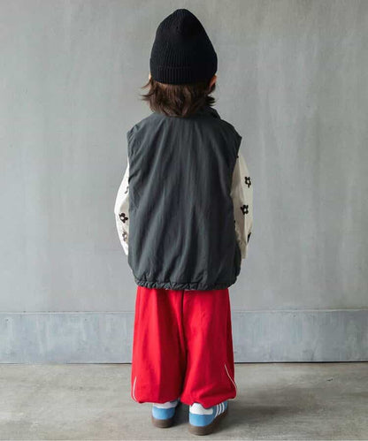 日本童裝 BREEZE 滾邊版型運動褲 80-160cm 男童款 秋季 PANTS