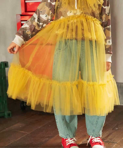 日本童裝 BREEZE 薄紗洋裝背心裙 80-140cm 女童款 秋季 DRESSES