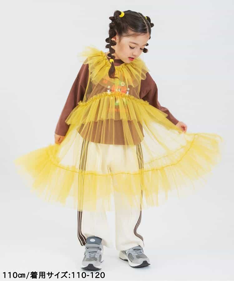 日本童裝 BREEZE 薄紗洋裝背心裙 80-140cm 女童款 秋季 DRESSES