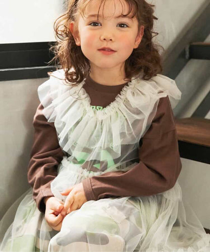 日本童裝 BREEZE 薄紗洋裝背心裙 80-140cm 女童款 秋季 DRESSES