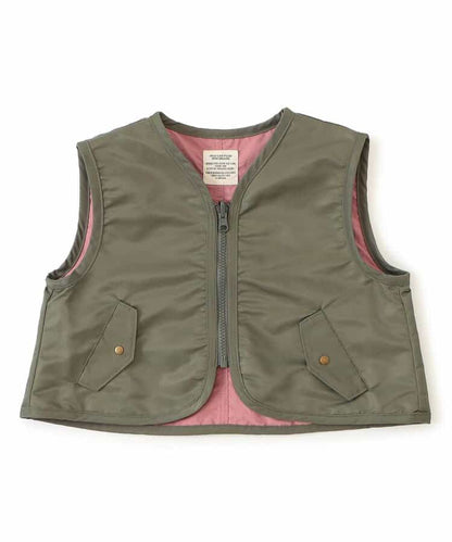 日本童裝 BREEZE 2Way 雙面兩著 背心外套 80-140cm 男童款/女童款 秋季 OUTERWEAR