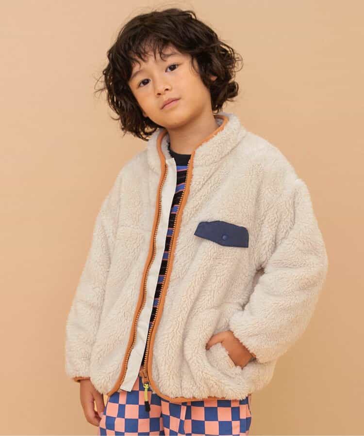 日本童裝 BREEZE 絨毛外套 80-150cm 男童款/女童款 秋季 (適合初秋、香港平均溫度、寒冷天氣）OUTERWEAR