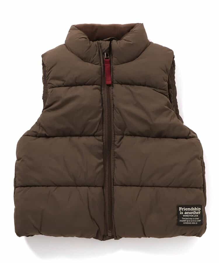 日本童裝 BREEZE 輕盈蓬鬆保暖背心外套 80-150cm 男童款/女童款 秋季 OUTERWEAR