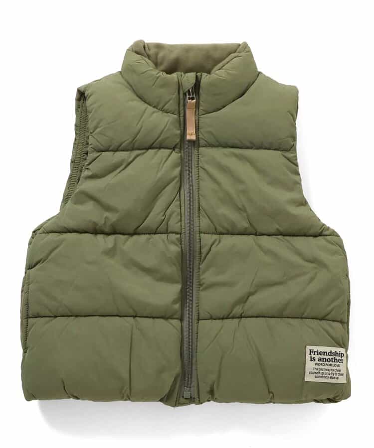 日本童裝 BREEZE 輕盈蓬鬆保暖背心外套 80-150cm 男童款/女童款 秋季 OUTERWEAR
