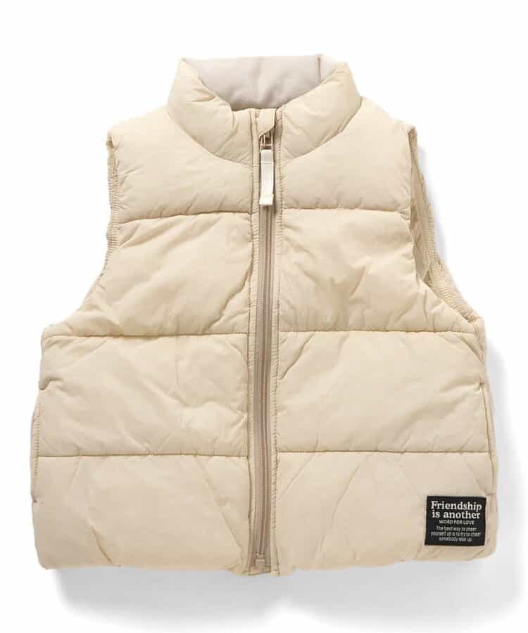 日本童裝 BREEZE 輕盈蓬鬆保暖背心外套 80-150cm 男童款/女童款 秋季 OUTERWEAR