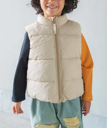 日本童裝 BREEZE 輕盈蓬鬆保暖背心外套 80-150cm 男童款/女童款 秋季 OUTERWEAR