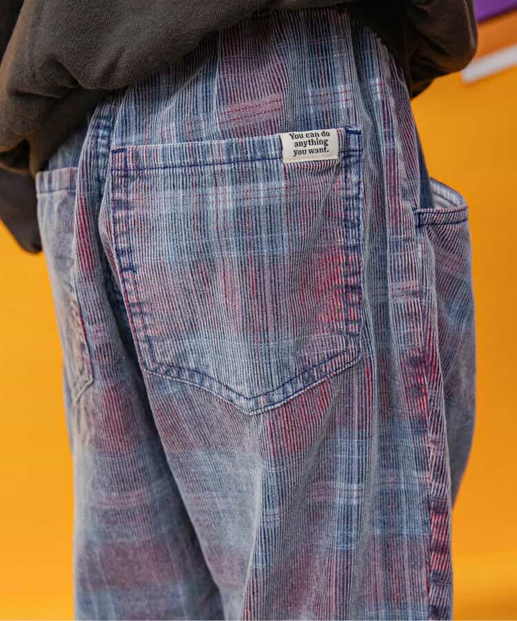 日本童裝 BREEZE 格紋燈芯絨長褲 80-150cm 男童款 秋季 PANTS