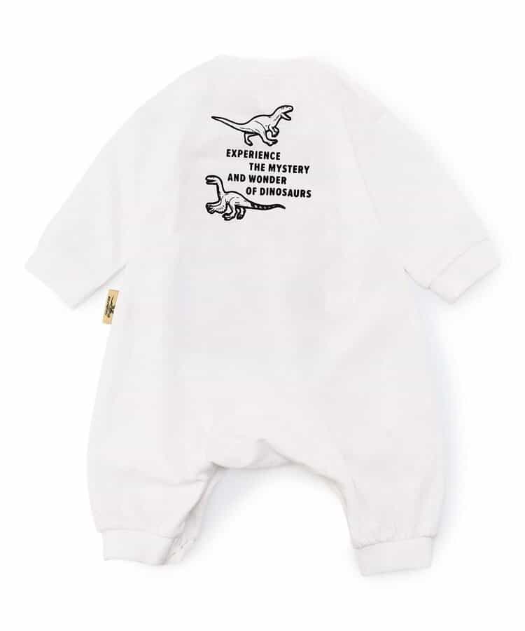 日本童裝 BREEZE x 福井県立恐竜博物館 印花連衣 70-80cm 初生嬰兒 男童款 秋季 Jumpsuit