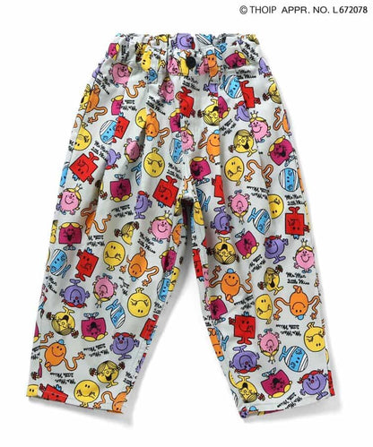 日本童裝 F.O.KIDS x MR.MEN LITTLE MISS 滿印長褲 80-140cm 男童款/女童款 秋季 PANTS 其他品牌童裝
