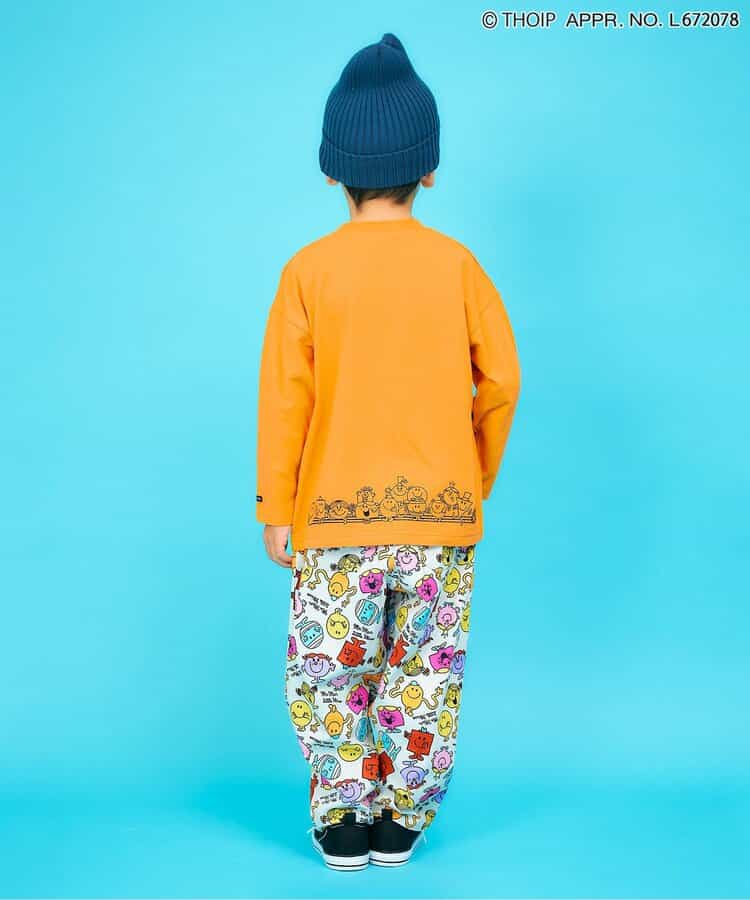 日本童裝 F.O.KIDS x MR.MEN LITTLE MISS 滿印長褲 80-140cm 男童款/女童款 秋季 PANTS 其他品牌童裝