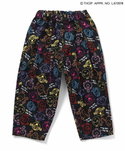 日本童裝 F.O.KIDS x MR.MEN LITTLE MISS 滿印長褲 80-140cm 男童款/女童款 秋季 PANTS 其他品牌童裝